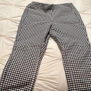 Rag & Bone Monochrome Gingham Trousers